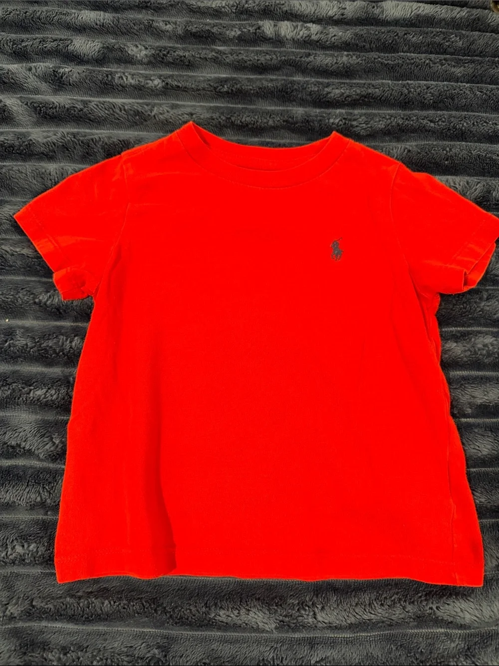 Ralph Lauren Boys 24M T-Shirt Lot – 4 Shirts – Excellent Condition